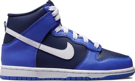 nike dunk high medium blue midnight navy|midnight blue dunks.